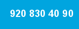 920 830 40 90 920 830 40 90